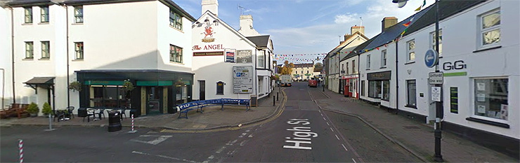 The Angel Inn in High Street